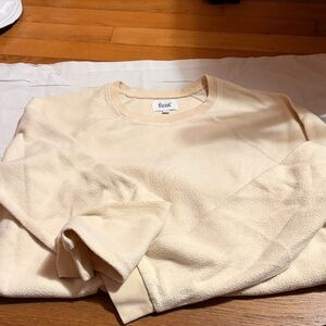 Feat Men's Cream Crewneck Sweater